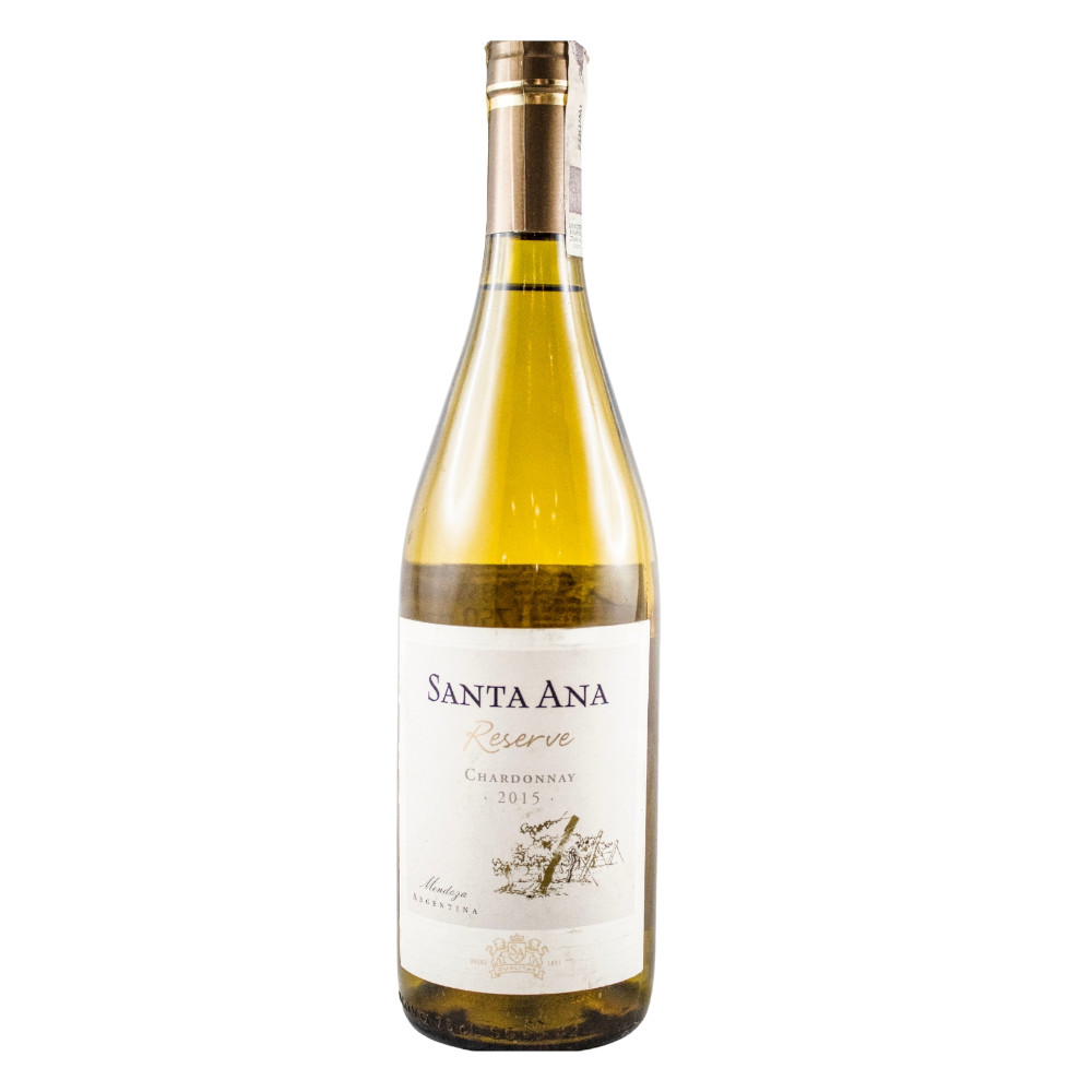 Wino Santa Ana Chardonnay Reserve 13% białe wytrawne 750 ml
