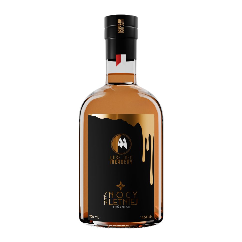 Miód pitny Wise Men Meadery Sen Nocy Letniej Trójniak panieński 14,5% 700 ml