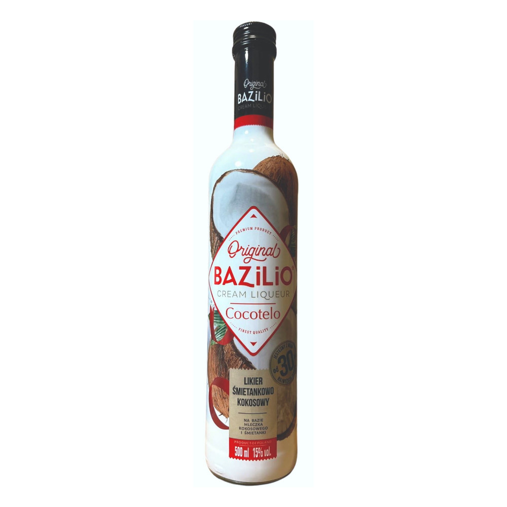 Likier Bazilio Cocotelo 15% 500 ml
