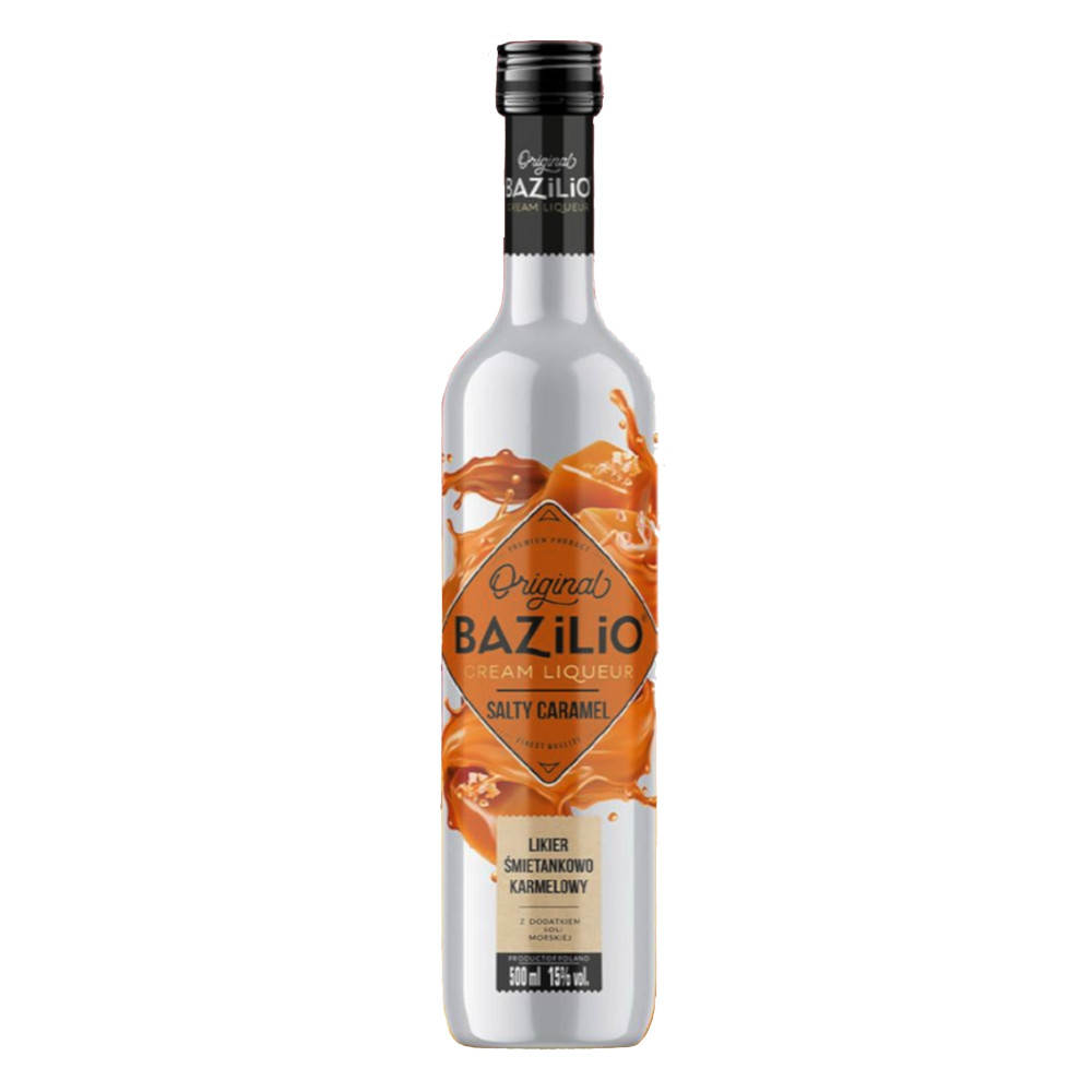 Likier Bazilio Słony Karmel 15% 500 ml