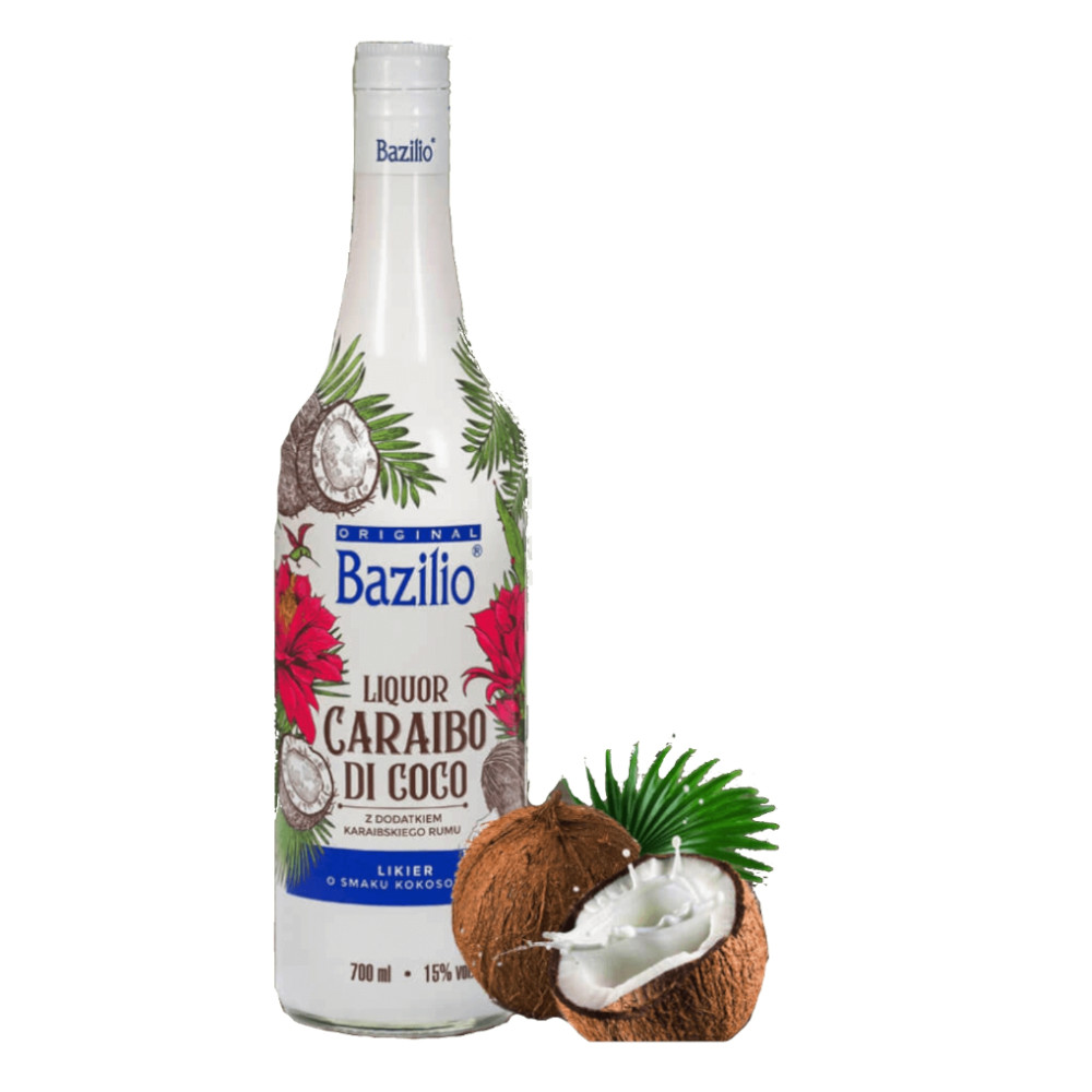 Likier Bazilio Caraibo Di Coco 15% 700 ml