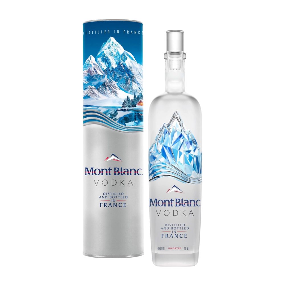 Wódka Mont Blanc 40% 700 ml Tuba