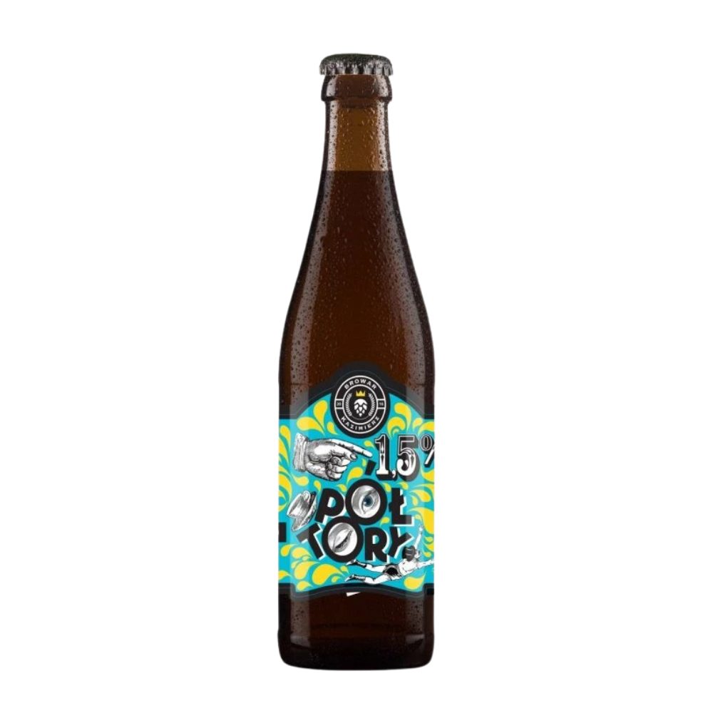 Piwo Kazimierz Półtory 1,5% 500 ml