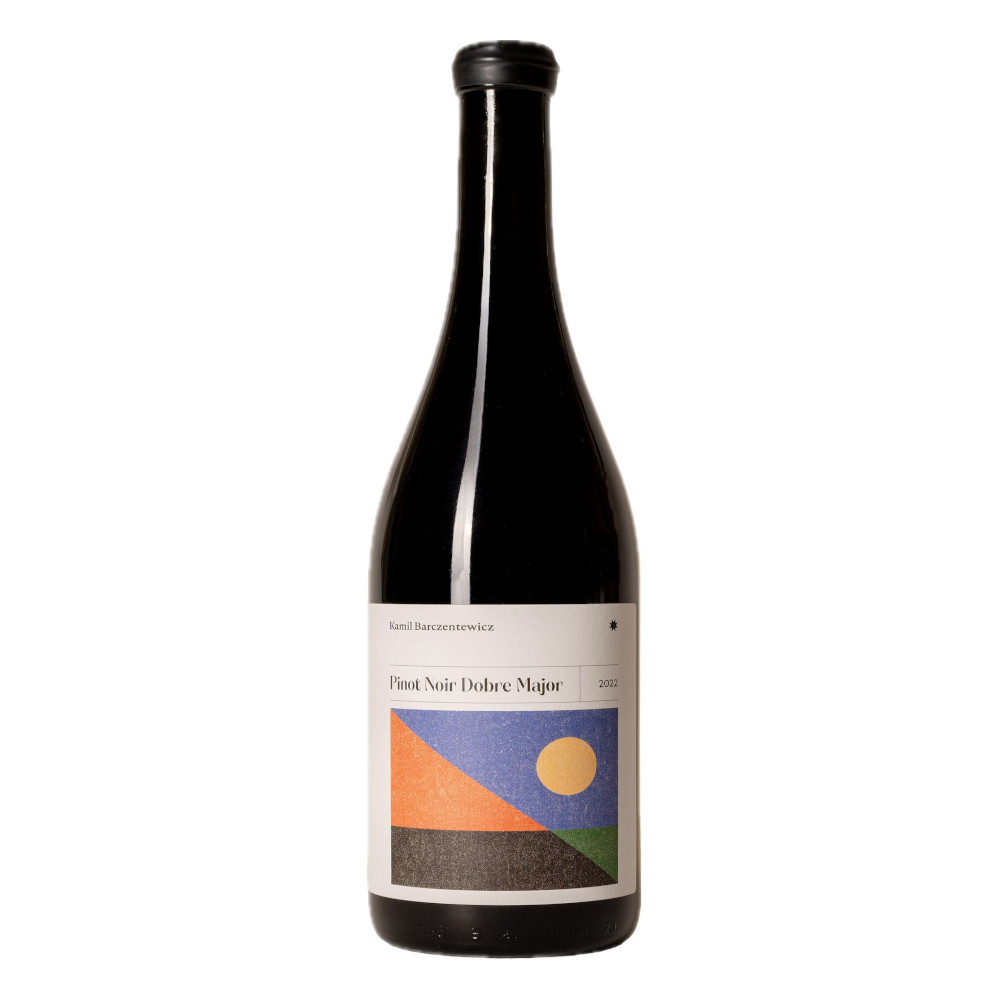 Wino Barczentewicz Pinot Noir Dobre MAJOR 12% czerwone wytrawne 750 ml
