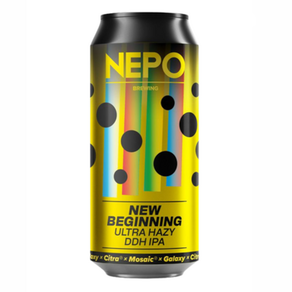 Nepomucen New Beginning Ultra Hazy DDH IPA 500 ml puszka