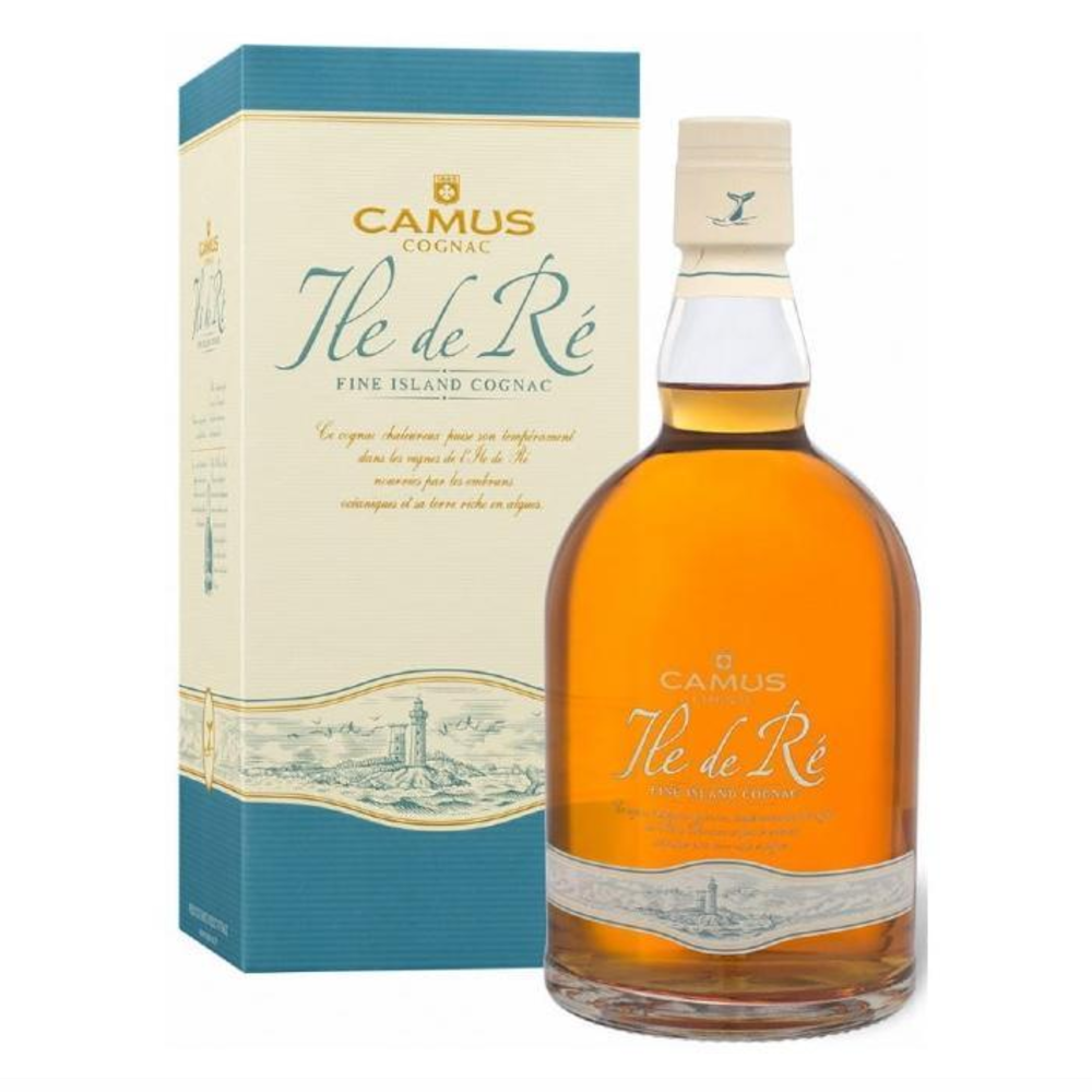 Koniak Camus Ile de re Fine Island 40% 700 ml + karotnik