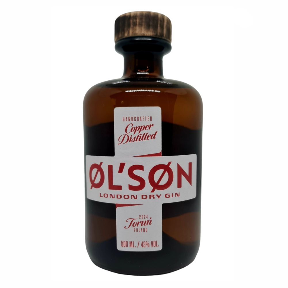 Gin Ol'son London Dry 43% 500 ml