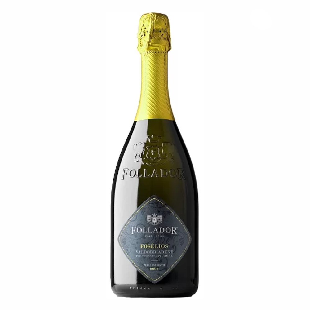 Wino musujące Follador Prosecco Valdobbiadene Superiore DOCG Brut Millesimato Foselios Magnum 11,5% białe wytrawne 1500 ml