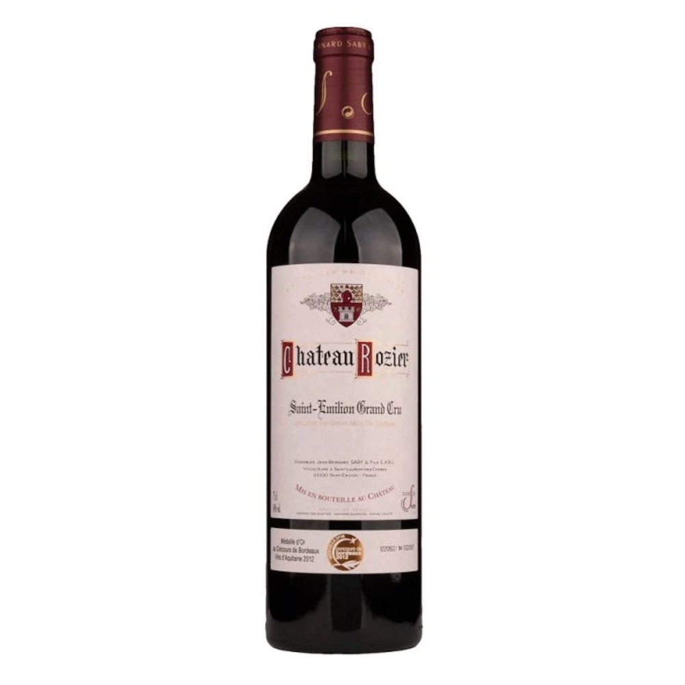 Wino Chateau Rozier Saint Emilion Grand Cru 14% czerwone półwytrawne 750 ml