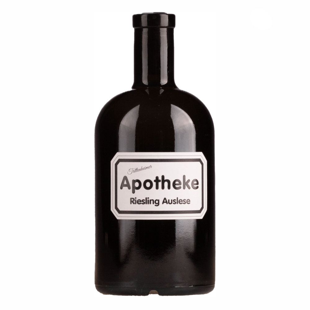 Wino Steffen Riesling Apothekerflasche Trittenheimer Auslese 7,5% białe słodkie 500 ml