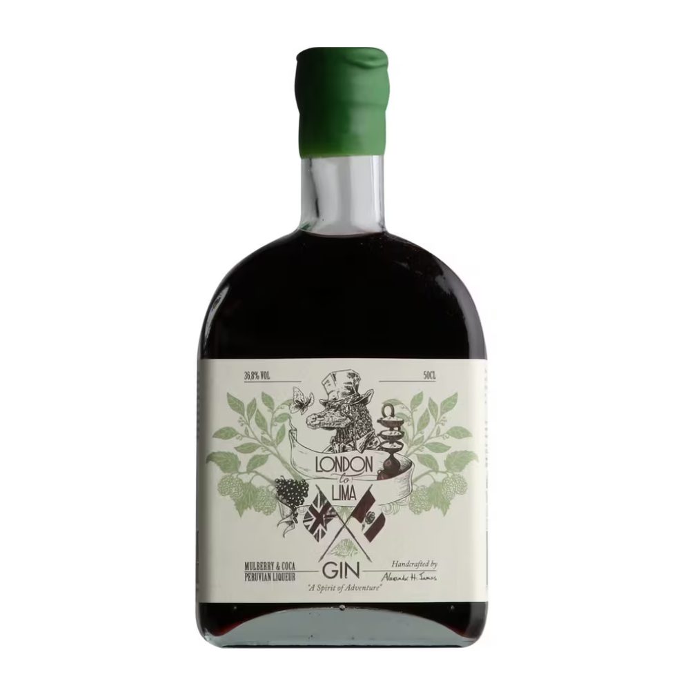 Likier London to Lima Mulberry & Coca Gin Liqueur 38,8% 500 ml