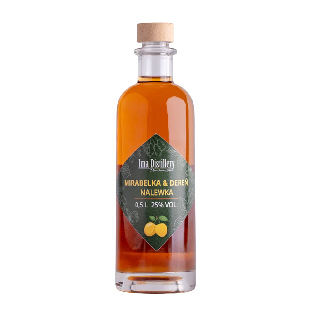 Nalewka Ima Distillery Mirabelka & Dereń 25% 500 ml