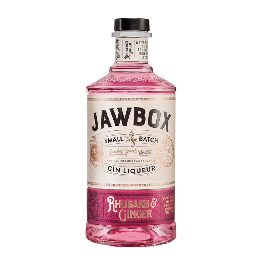 Gin Jawbox Rhubarb & Ginger Gin 20% 700 ml