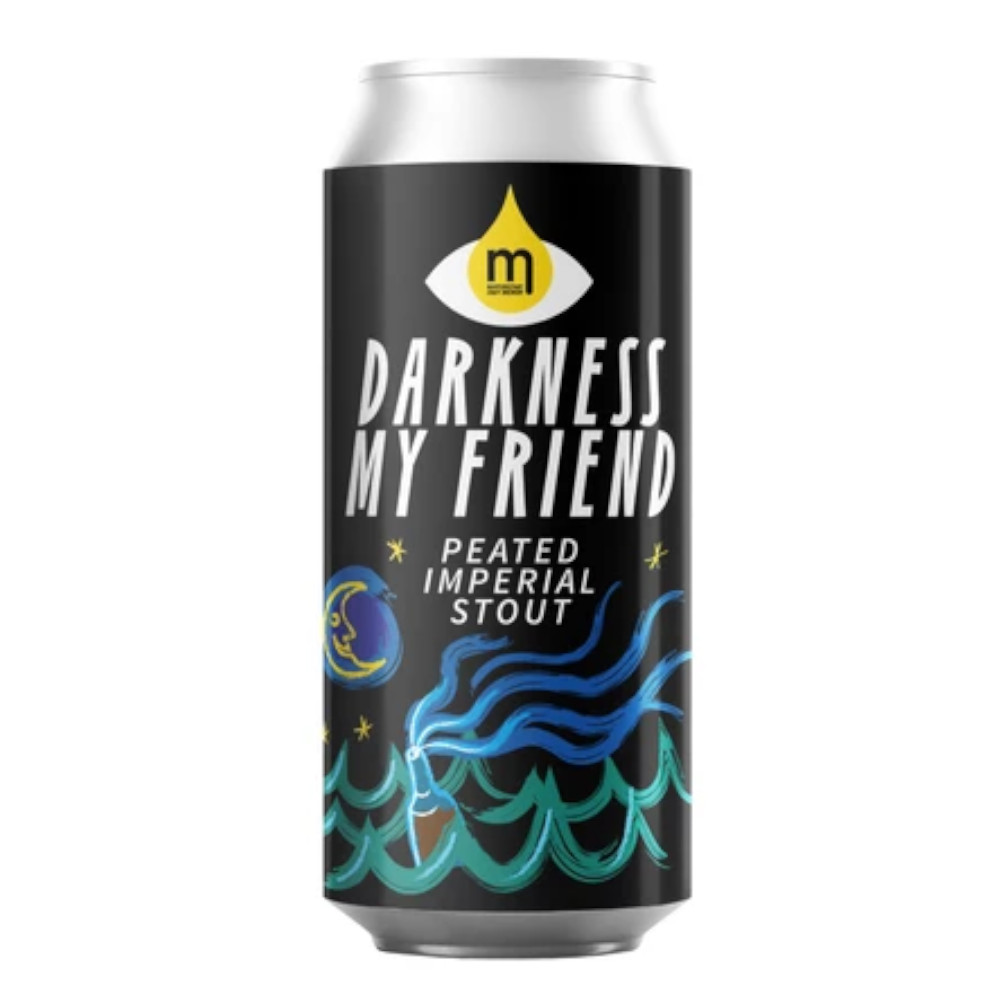 Piwo Maryensztadt: Darkness My Friend Peated Imperial Stout 11% 500 ml Puszka