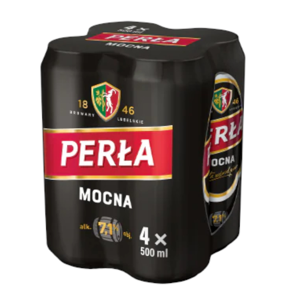 Piwo Perła Mocna 7,1% 6 x 4 pak 500 ml Puszka DRS
