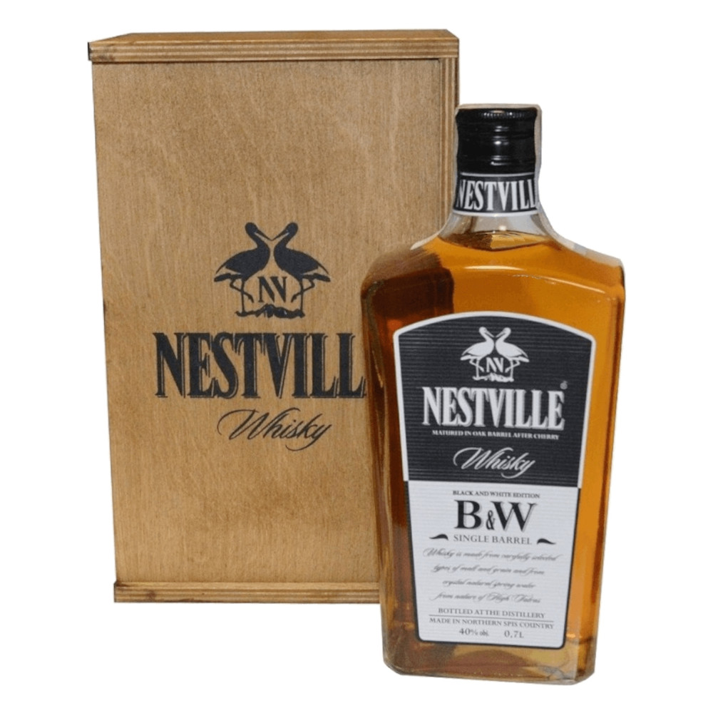 Whisky Nestville B&W 40% 700 ml