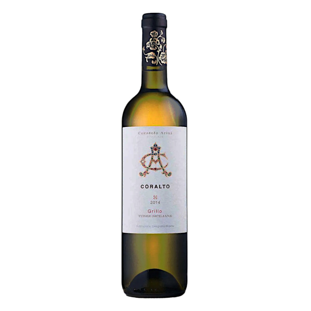 Wino Curatolo Arini Bianco Grillo 12,5% białe wytrawne 750 ml