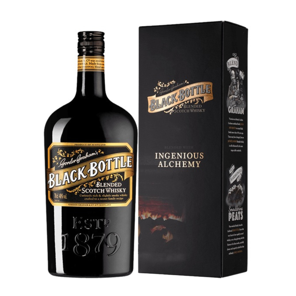 Whisky Black Bottle Blended Scotch 40% 700 ml kartonik