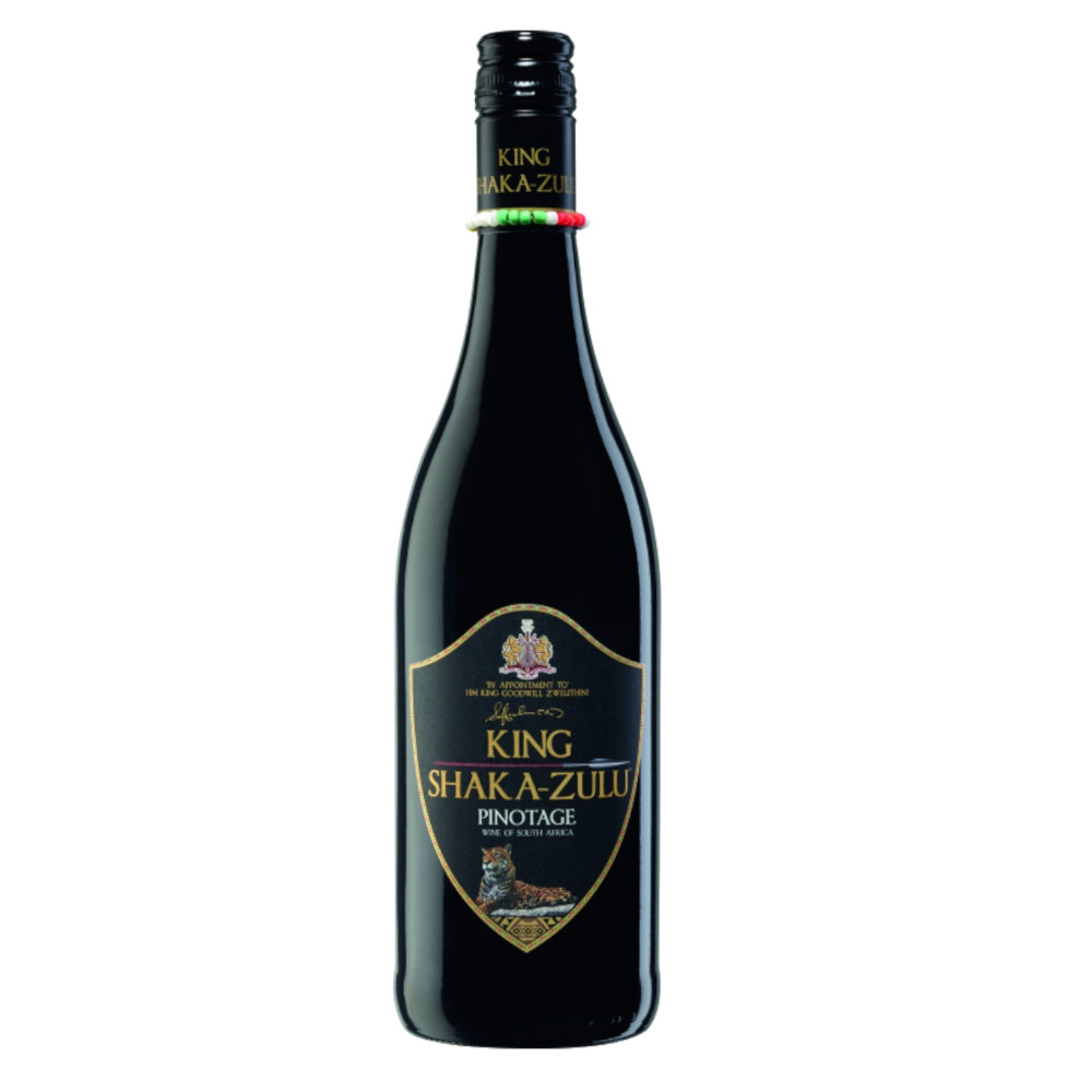 Wino King Shaka Zulu Pinotage 14% czerwone wytrawne 750 ml