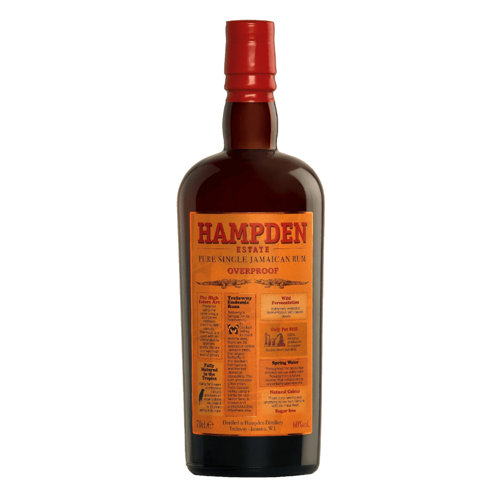 Rum Hampden Estate Overproof 60% 700 ml