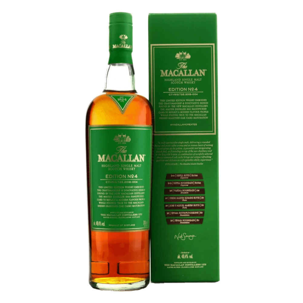 Whisky Macallan Edition No.4 48,4% 700 ml