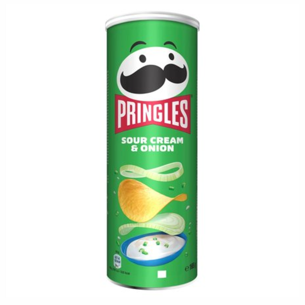 Pringles Sour Creme & Onion Tuba 165 g