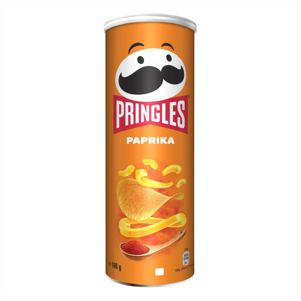 Pringles Paprika Tuba 165 g