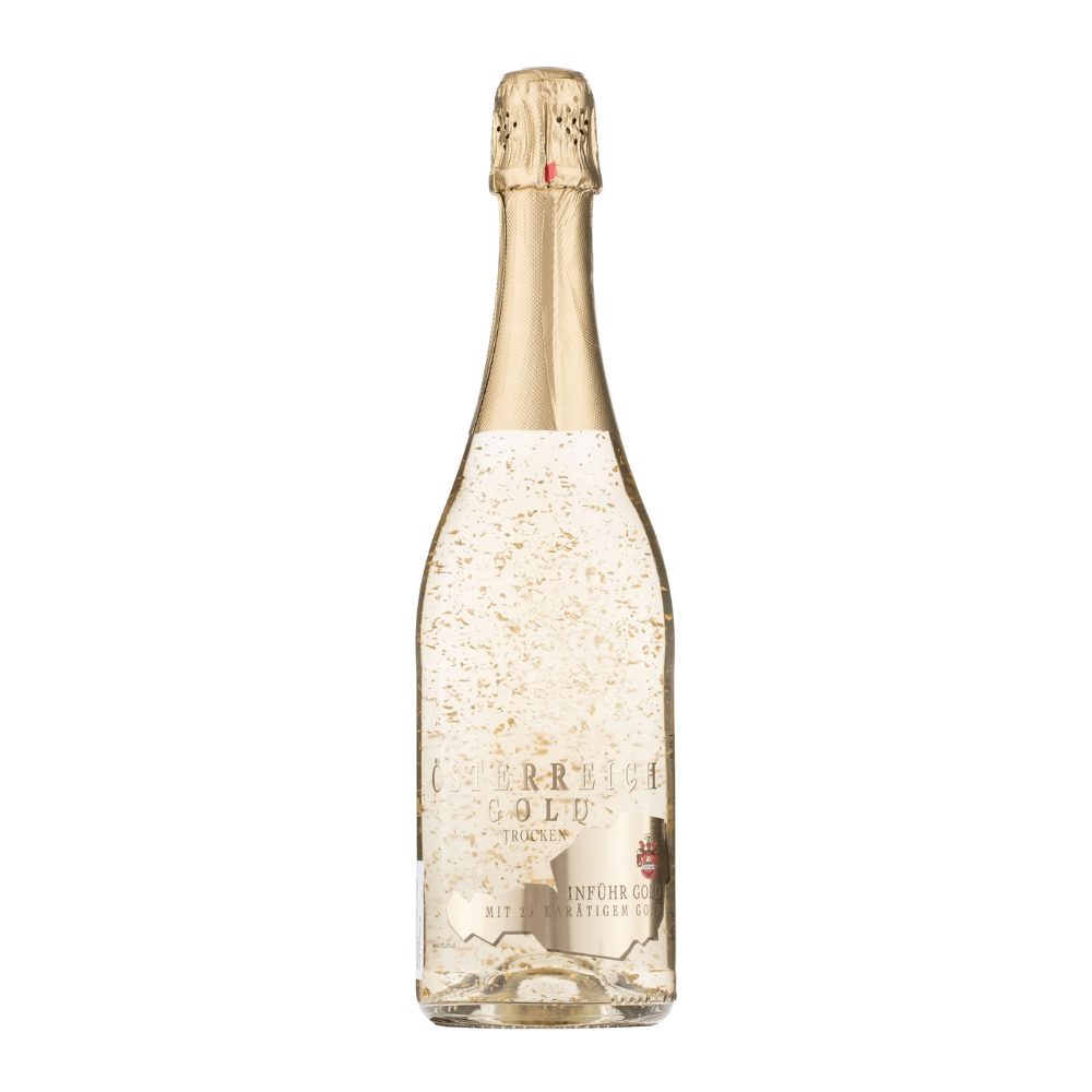 Wino musujące Österreich Gold 23k gold białe wytrawne 750 ml