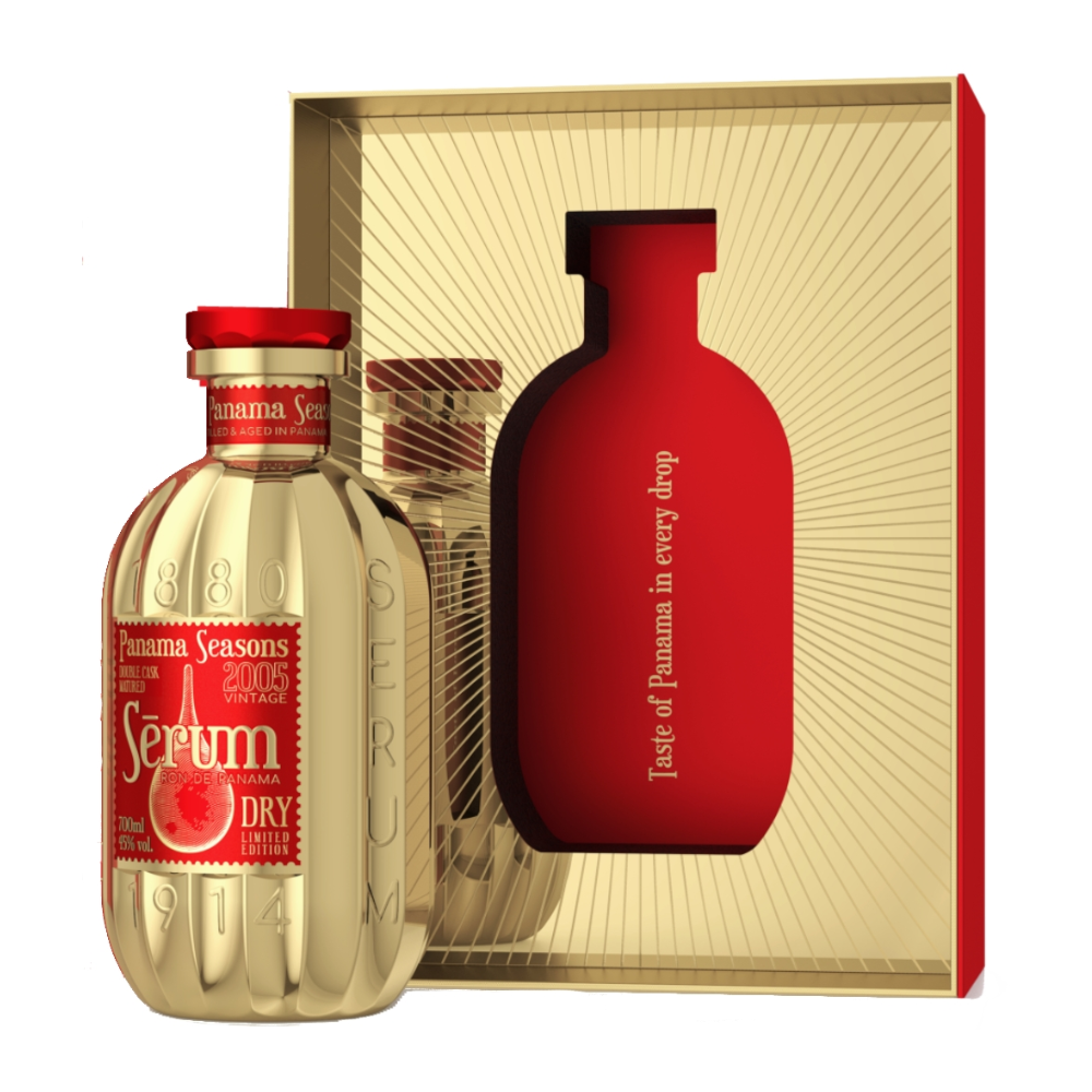 Rum Serum Panama Seasons Dry 45% 700 ml kartonik