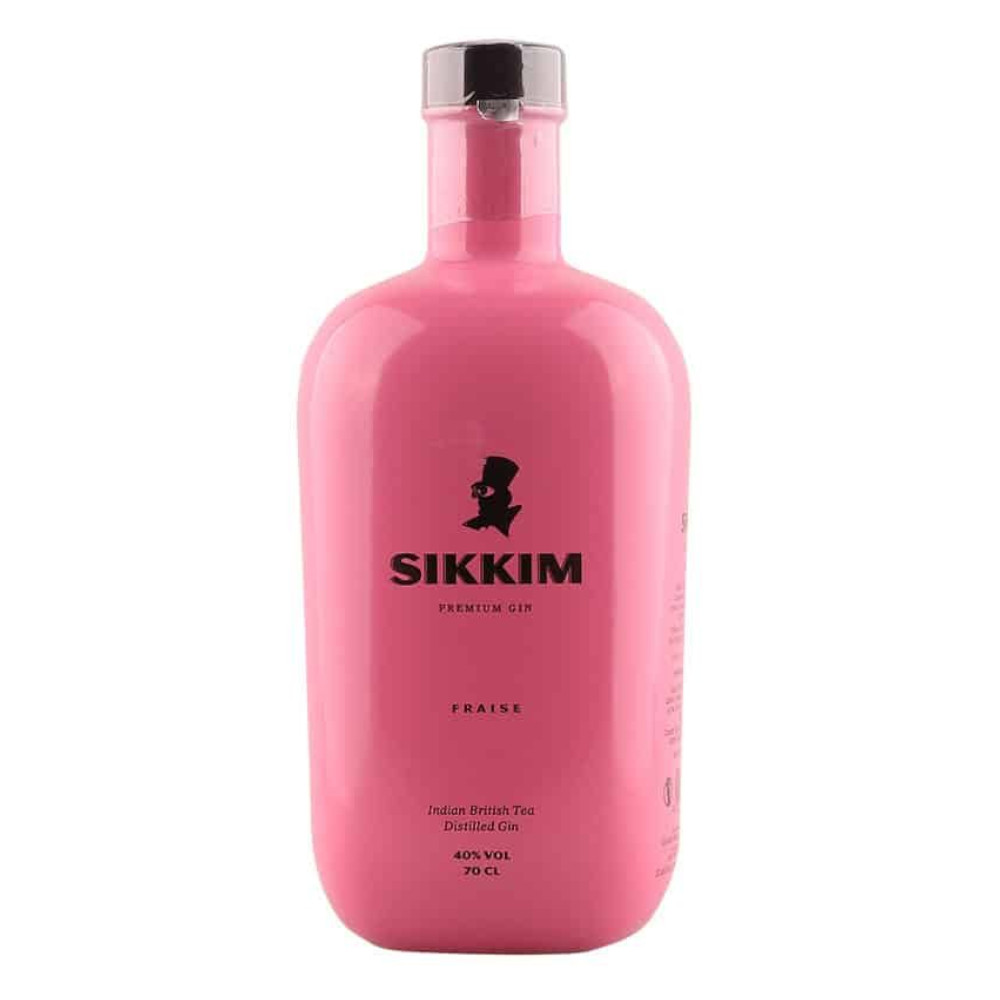 Gin Sikkim Fraise 40% 700 ml