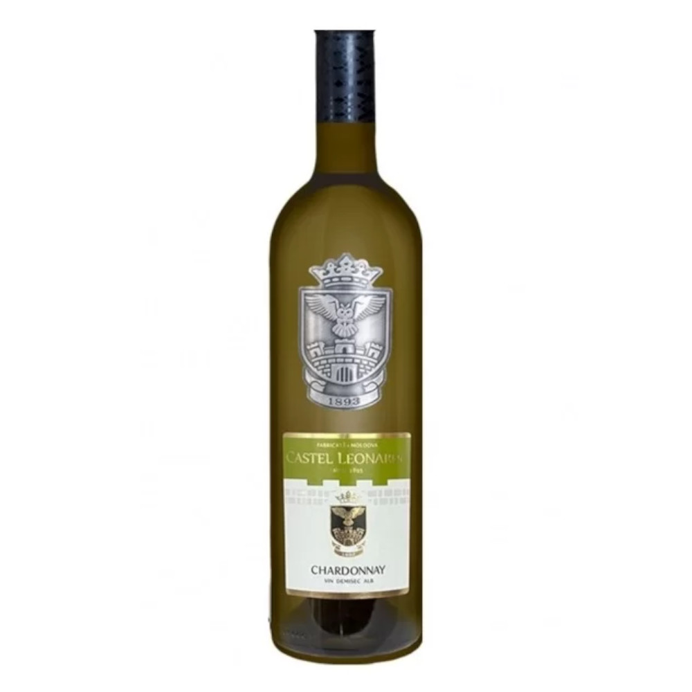 Wino Castel Leonardo Chardonnay 11% białe półwytrawne 750 ml