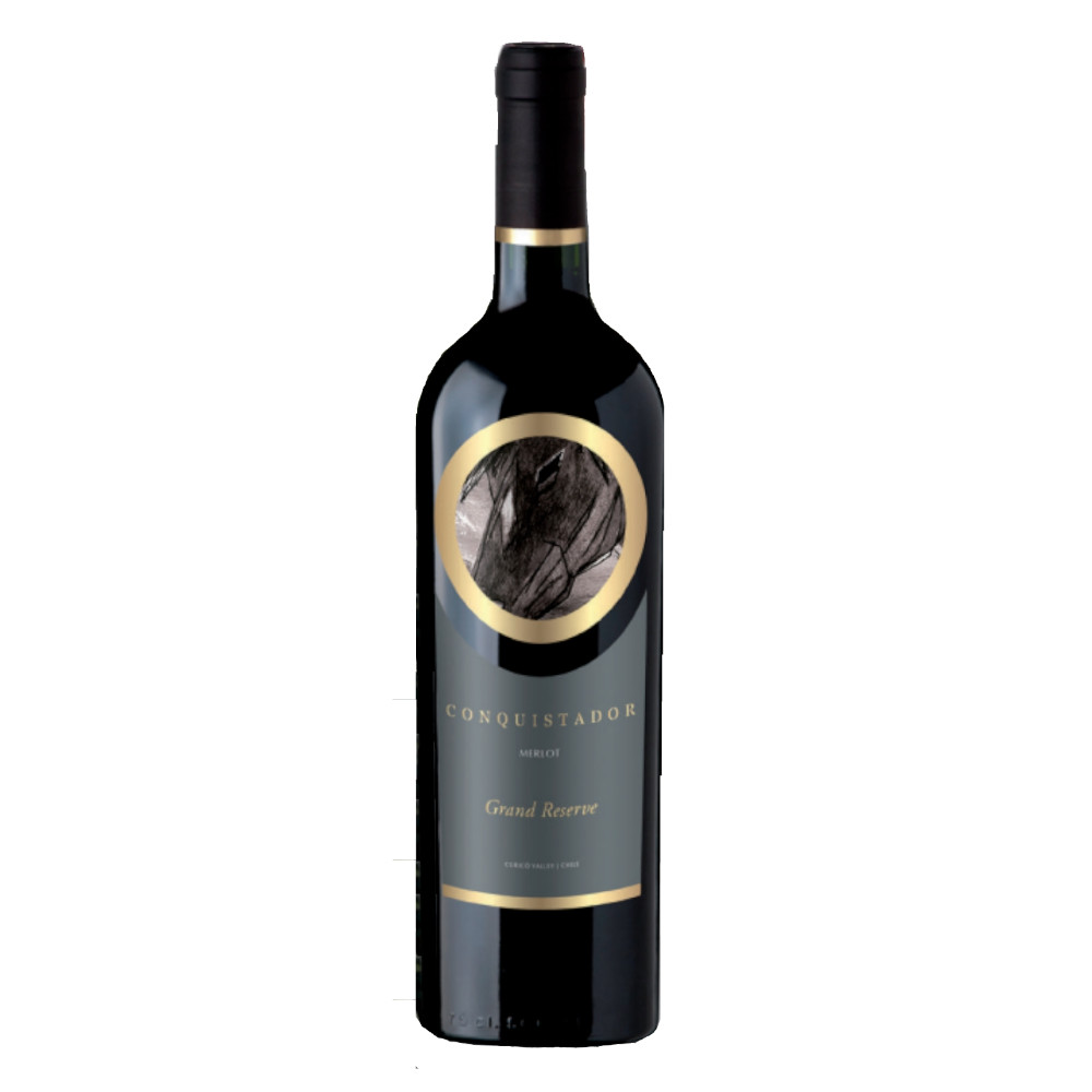 Wino Conquistador Grand Reserve Merlot 14% czerwone wytrawne 750 ml