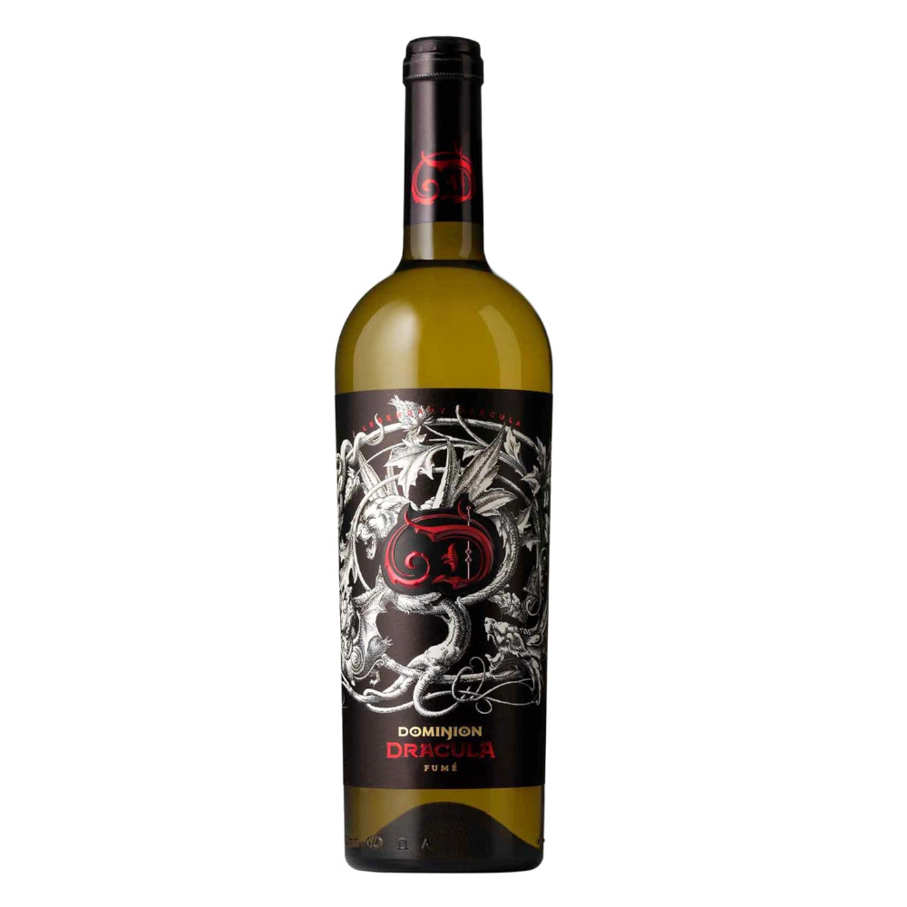 Wino Dominion Dracula Fume 13% białe wytrawne 750 ml