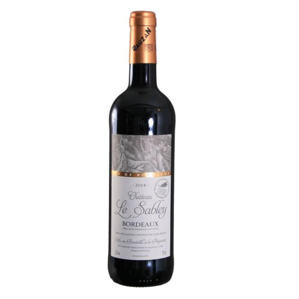 Wino Chateau Le Sabley 12% czerwone wytrawne 750 ml