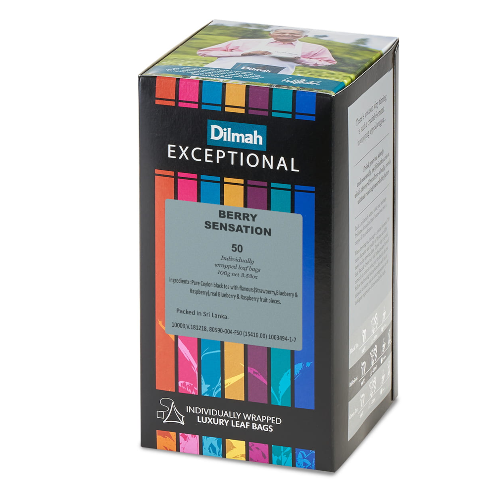 Herbata Dilmah Exceptional Berry Sensation 50 x 2 g