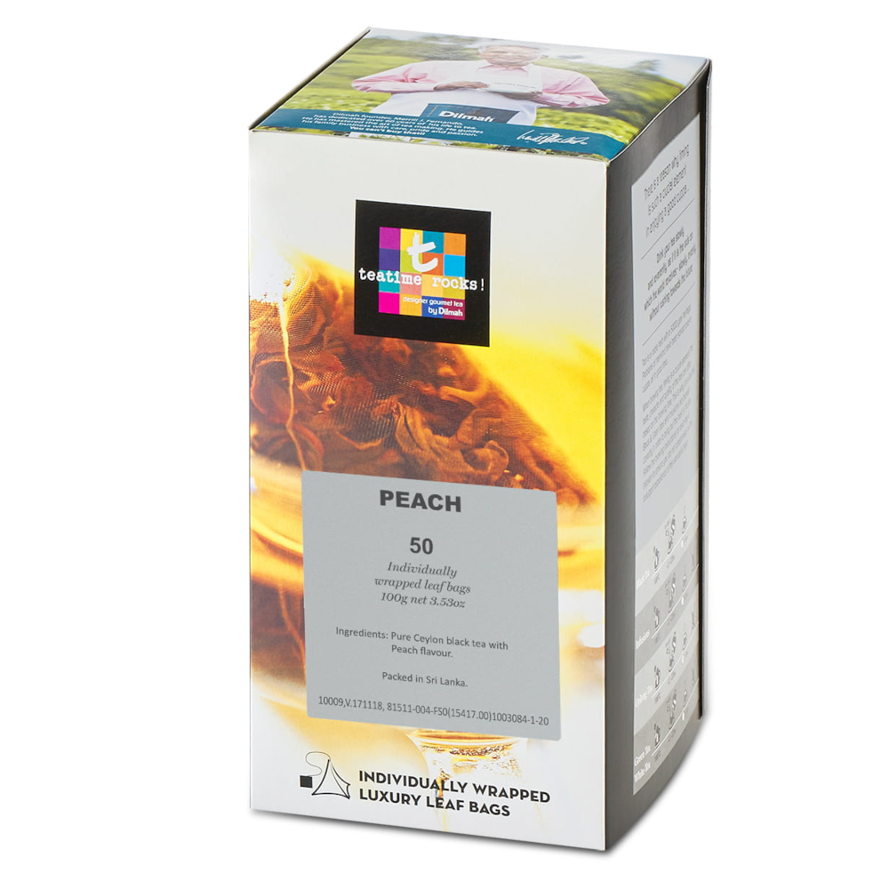Herbata Dilmah Peach Tea t-SERIES puszka 50 x 2 g