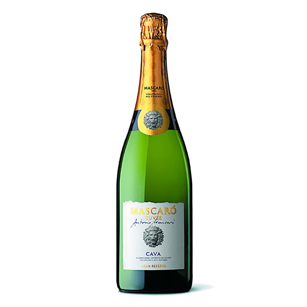 Wino Musujące Mascaro Cava Gran Reserve Brut 12% białe wytrawne 750 ml