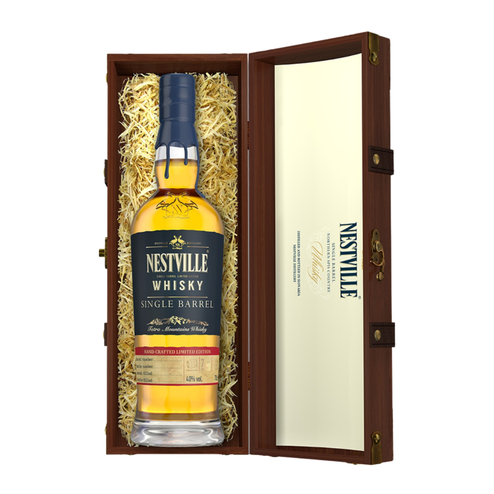 Whisky Nestville Single Barrel 40% 700 ml skrzynka
