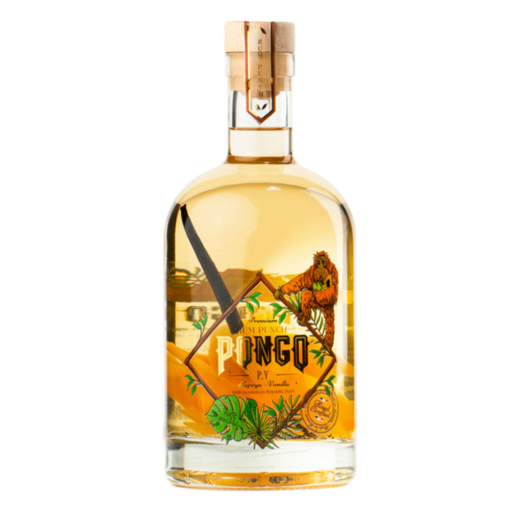 Rum Pongo Papaya-Vanilla 30% 700 ml