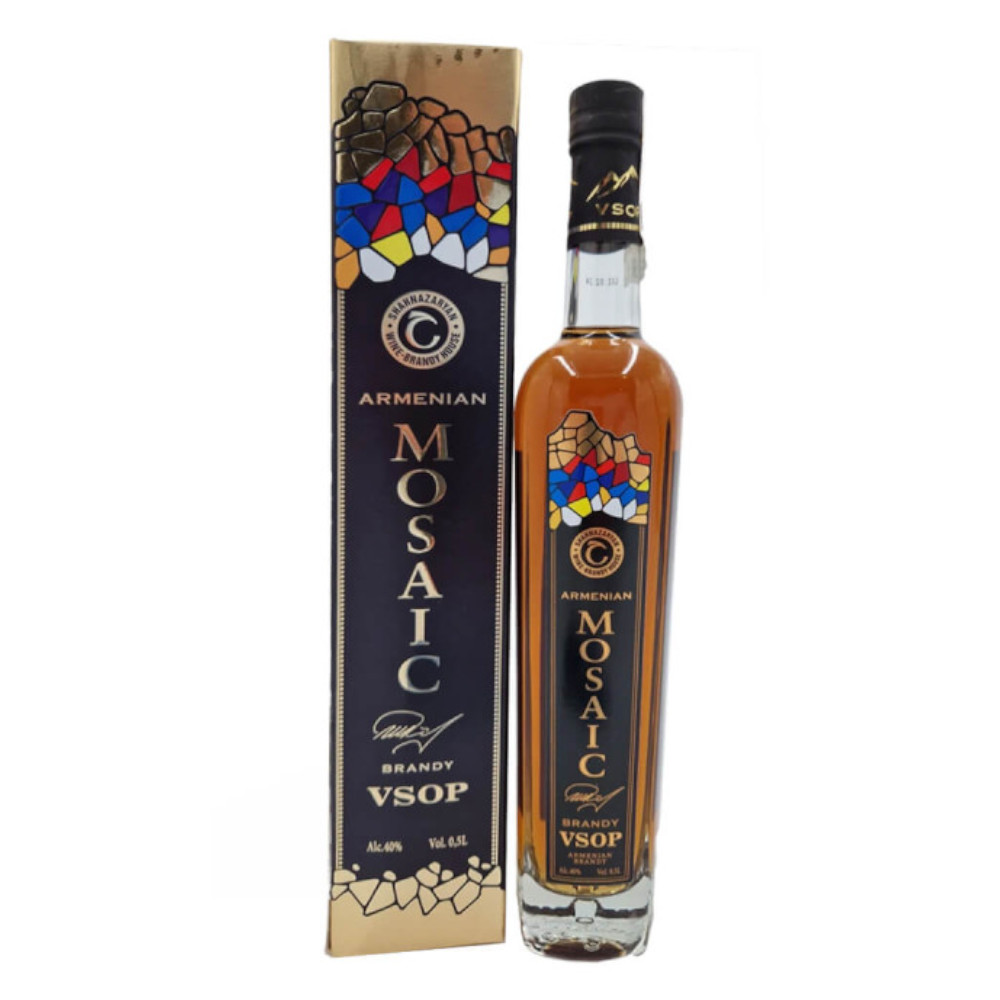 Brandy Armenian Mosaic VSOP 5YO 40% 500 ml kartonik