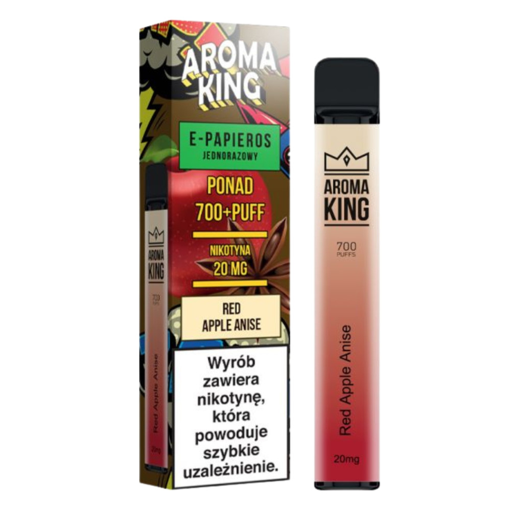 Epapieros Aroma King Red Apple Anise 20 mg