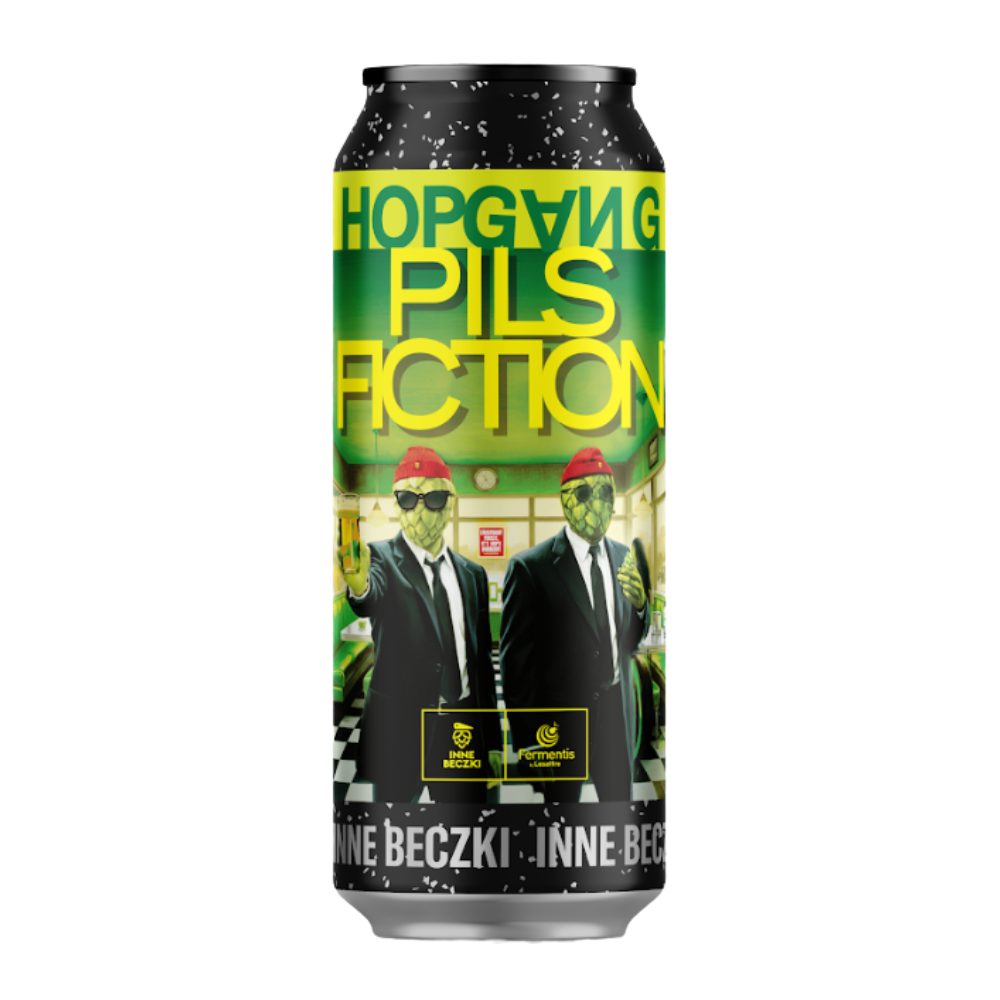 Piwo Inne Beczki Hopgang Pils Fiction 5% 500 ml puszka