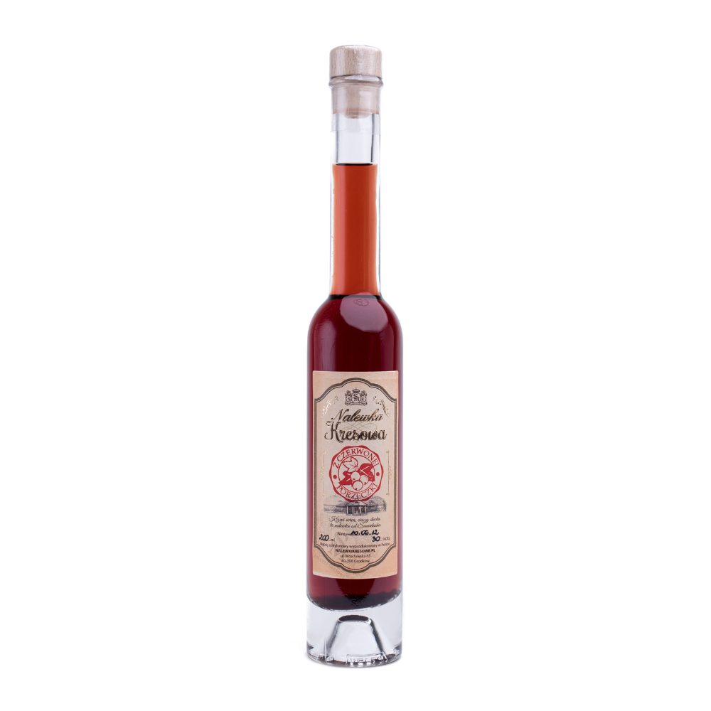 Nalewka Kresowa Czerwona porzeczka 26% 200 ml