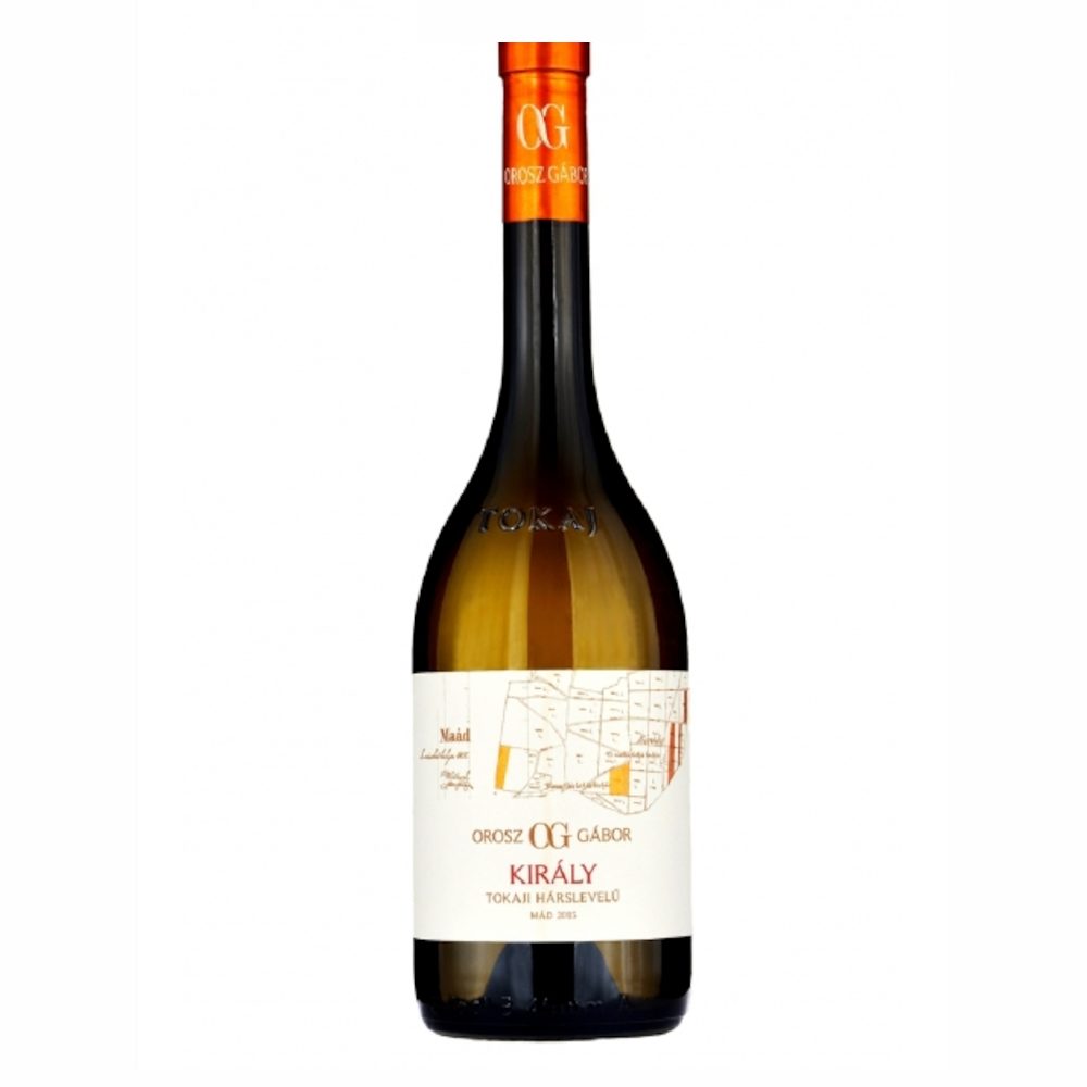 Wino Orosz Gabor Kiraly Tokaji Harslevelu 13% białe wytrawne  750 ml