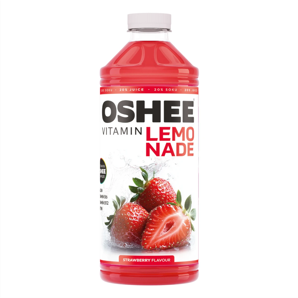 Napój OSHEE Vitamin Lemonade truskawka 1100 ml