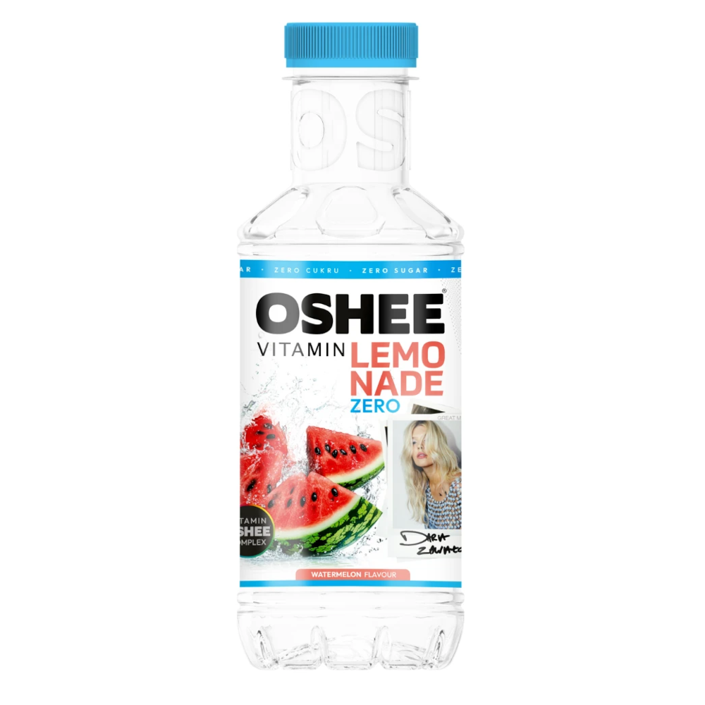 Napój Oshee Zero Vitamin Lemonade arbuz 555 ml