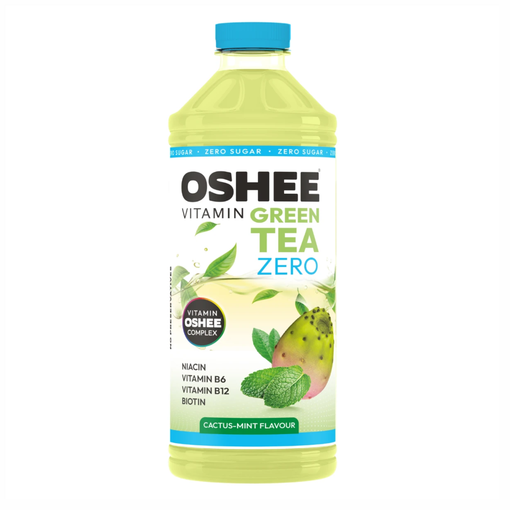 Napój OSHEE Vitamin Tea ZERO Kaktus - mięta 1100 ml