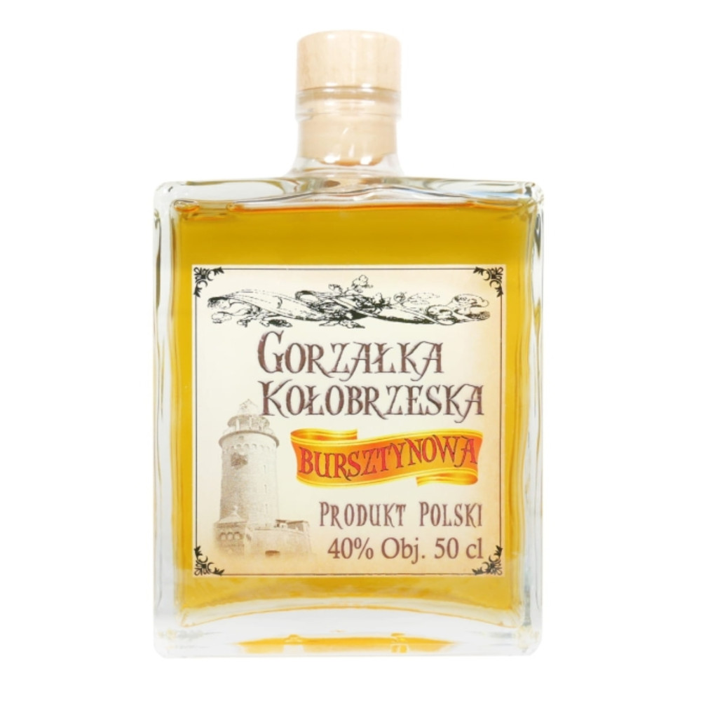 Wódka Gorzałka Kołobrzeska Bursztynowa 40% 500 ml