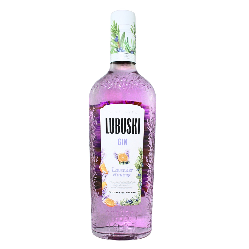 Gin Lubuski Lavender & Orange 37,5% 500 ml
