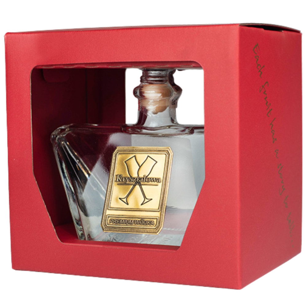 Wódka Kryształowa Karafka 40% 500 ml kartonik